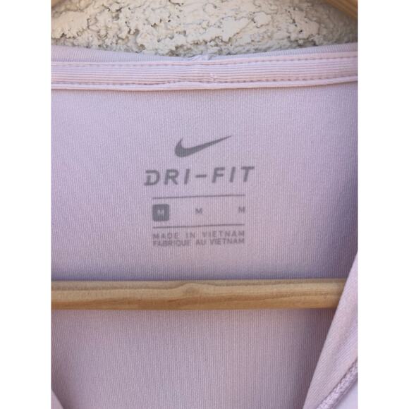 Women's Nike Dri Fit Pull Over Lightweight Hoodie Light Pink - Medium - Picture 4 of 7